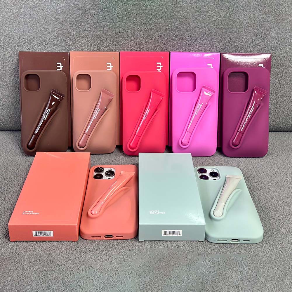Rhode Lip Gloss Case for iPhone 12~17 Series