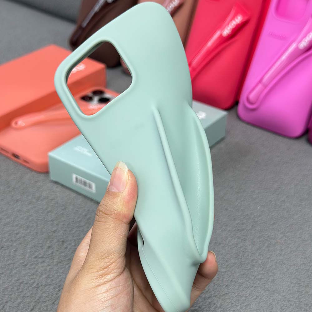 Rhode Lip Gloss Case for iPhone 12~17 Series